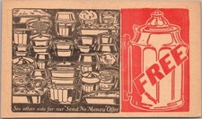 1923 Mail Order Advertising Postcard A. LESTER & CO.