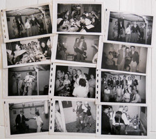 12 Vtg 1949 Photos Maine New Year's Costume Party Basement Couples Bar Dancing picture