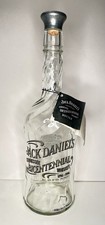 Jack Daniels Empty Bicentennial 96 Proof Bottle w/Tag, Pewter Stopper Cork picture