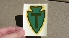 WW2 36th Infantry Division Helmet Liner Decal ~ NOS Original picture