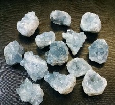 XSmall AA grade Natural Celestite Mineral Cluster from Madagascar .75-1