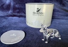 Swarovski Crystal German Shepherd Retired 2004  #235484. Read Desc picture