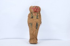Rare Ancient Egyptian Antique Mummified Ushabti Statue of Thoth BC Pharaonic Era picture
