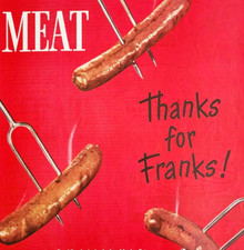 1947 American Meat Institute Advertisement Vintage Franks Hot Dogs DWJJ20 picture
