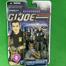 2011 Hasbro GI Joe 30th Anniversary Renegades Law & Order K9 Unit Figure New picture