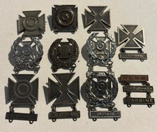 Lot Of Vintage US Army Marksman Sharpshooter Badges Military Insignia Pins picture