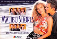 Malibu Shores NBC Promo Postcard Keri Russell Tony Lucca Aaron Spelling 1990s picture
