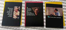 LOT OF 3 VINTAGE SEINFELD GREETING CARDS ALL 3 GEORGE picture