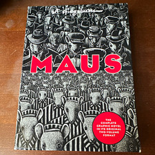 Art Spiegelman MAUS A Survivor's Tale Box Set I & II + Past Hangs, Softcover picture