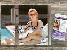 (SSG) Hot ALISON LOHMAN Signed 10X8 Bikini Photo