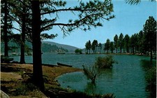 Lake Hemet, California, Mountain Center, Pines to Palms Highway 74, Postcard picture