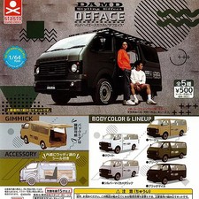 1/64 PLUS Dammed HiAce Custom Deface 5 types Comp Set / Capsule toy Gachapon 2 picture