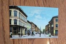 Postcard Fourth St Business Section Steubenville Ohio Early 1900's picture