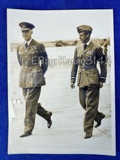 King Edward VIII RAF Wittering 1936 Original Press Photo Royal Air Force picture
