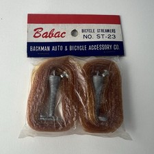 Vintage BABAC ST-23 Bicycle Streamers Copper Glitter Muscle Bike NOS Japan picture