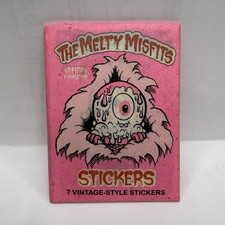 Buff Monster The Melty Misfits - Series 1 Vintage-Style Non-Sport Stickers picture