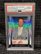 PSA Authentic 2025 Leaf Pop Century - Dave Portnoy - Auto #1/7 - Blue - Barstool picture