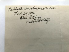 1896 SIGNED USMA WEST POINT FOOTBALL CAPTAIN & MAJOR GENERAL LEONARD KING DOC picture