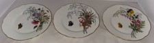 Vintage Haviland & Co M.B. China Plates Floral Butterfly Design Fine Porcelain picture