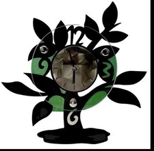 Adorable Vintage Ashton Sutton Table Mantle Clock Tree Of Life? picture