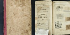 1920s antique NAVY SAILOR SCRAPBOOK portsmouth va CURRENT uss new york travel picture