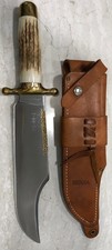 Ruana  Bowie Knife Signed EJCV Beautiful Unused WITH SHEATH picture