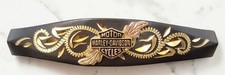 Harley Davidson Black Hills Gold Inlay Genuine Leaf Shield Bracelet 10k picture