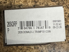 2026 Semiquincentennial President Donald J. Trump $1 Coin Roll $25 - In Hand picture