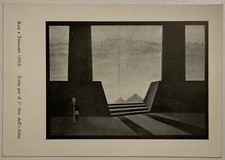 FUTURISM RAM AND TAHYHAT 1924 SCENE I° ACT AIDA POSTCARD VIIa ART EXHIBITION picture