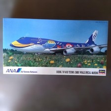 Hasegawa ANA Boeing 747 400D Techno Jumbo Aircraft Model Limited Kit picture
