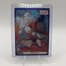 2023 UD Marvel Platinum Ant-Man Blue Traxx /499 #98 SSP picture