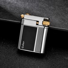 Chief Brass Kerosene Lighter Slide Ignition Vintage Refillable Metal EDC... picture