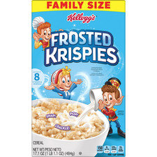 Kellogg's Frosted Krispies Breakfast Cereal, Kids Snacks, Family Breakfast, Fami picture