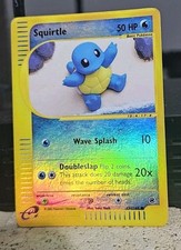 Pokemon card Squirtle expedition 131/165 reverse holo eng picture