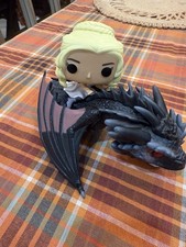 Funko Pop Rides Game of Thrones Daenerys and Drogon #15 LOOSE…No Box picture