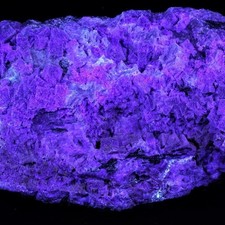 KB: FANTASTIC FL. SW & LW VIOLET FLUORITE XLS., PSM FLUORITE, CZECH REPUBLIC picture
