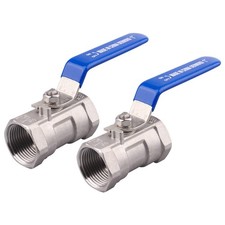Stainless Steel Ball Valve 1 Inch NPT 1PC Type 1 Standard Port Water Gas picture