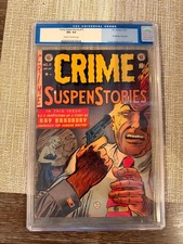 Crime SuspenStories #17 CGC 4.5 1953 EC Horror Johnny Craig Frazetta picture
