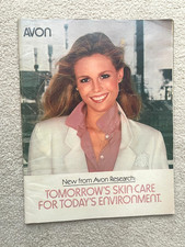 Vintage AVON 1980 SALES CATALOG BROCHURE (Campaign 7) ~ Large Format/ No Label picture