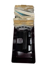 Vintage Sawyer’s View-Master Viewer w/ Case & Reels Lot 3D Stereoscope picture