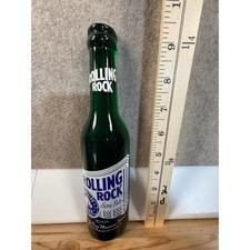 Rolling Rock Extra Pale Beer Tap Handle Green Bottle Horse Logo Vintage Barware picture