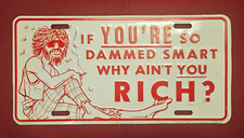 Vintage Novelty License Plate
