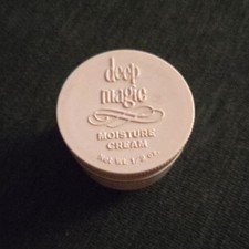 Vtg RARE Deep Magic Moisture Cream Jar 1/2 oz Container The Toni Co Chicago IL picture