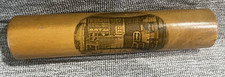 Antique Mauchline Ware Needle Case - Robert Burns Interior & Poem MINT picture