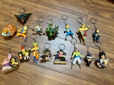 Dragon Ball Keychains Bandai Japan Limited Lot 16pcs Set Collectible picture