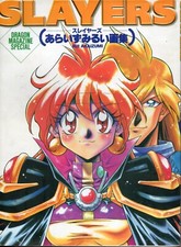 Slayers RUI ARAIZUMI Illstrations Art book JAPAN DRAGON MAGAZINE SPECIAL picture