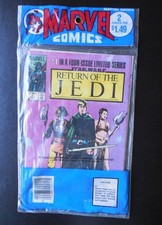 Star Wars: Return Of The Jedi 1-2 Marvel Comics Whitman Polybagged CPV 1983 picture