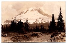 RPPC Mt. Hood from Government Camp, Alt. 11,255', Scenic Landscape, OR picture