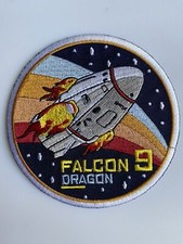 FALCON 9 CREW DRAGON CONCEPT PATCH 3.5” COLLECTORS EDITION picture