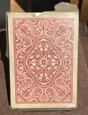 c1915 Antique Sealed Gilded Hornet No 6 Playing Cards w/ Wrapper & Seal USPCC picture